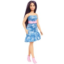Barbie Fashionistas – Poupée Robe Azur Papillon