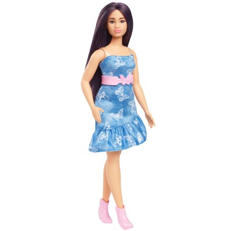 Barbie Fashionistas – Poupée Robe Azur Papillon