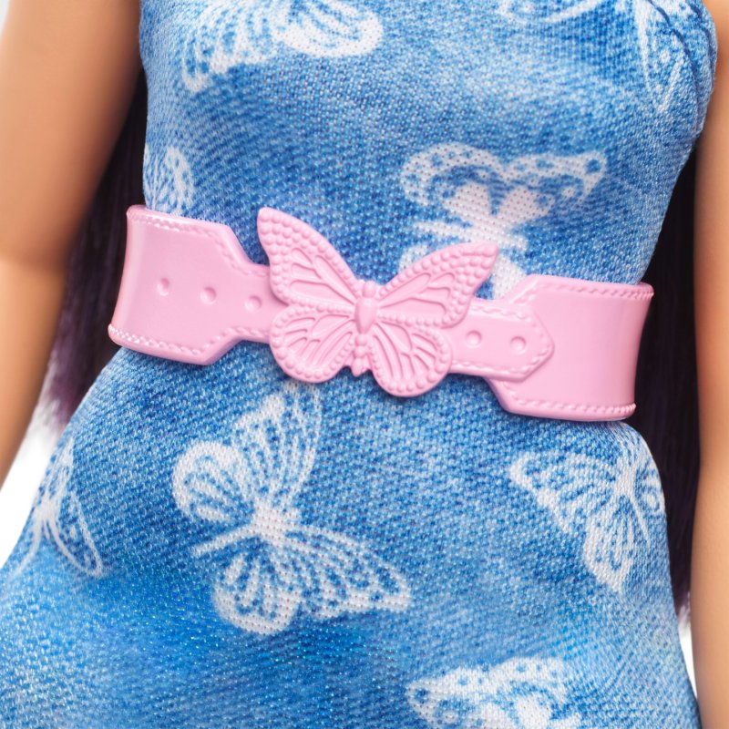 Barbie Fashionistas – Poupée Robe Azur Papillon