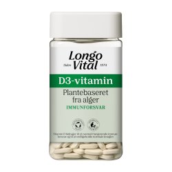 Longo - Longo Vital D-vitamin 180 stk