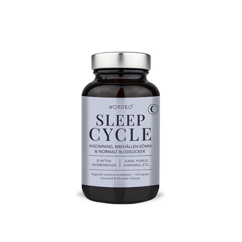 Nordbo Vegan Sleep Cycle 120 kap