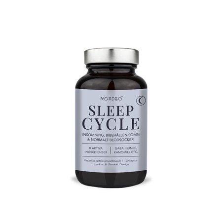 Nordbo Vegan Sleep Cycle 120 kap