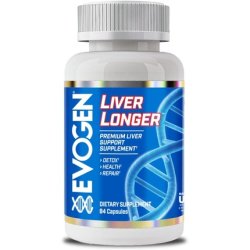 Evogen Liver Longer Premium Liver Support Supplement - Detox, Health, & Repair