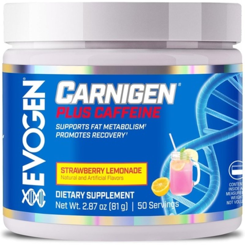 Evogen Carnigen Plus Caffeine Premium Carnitine Powder for Fat Support