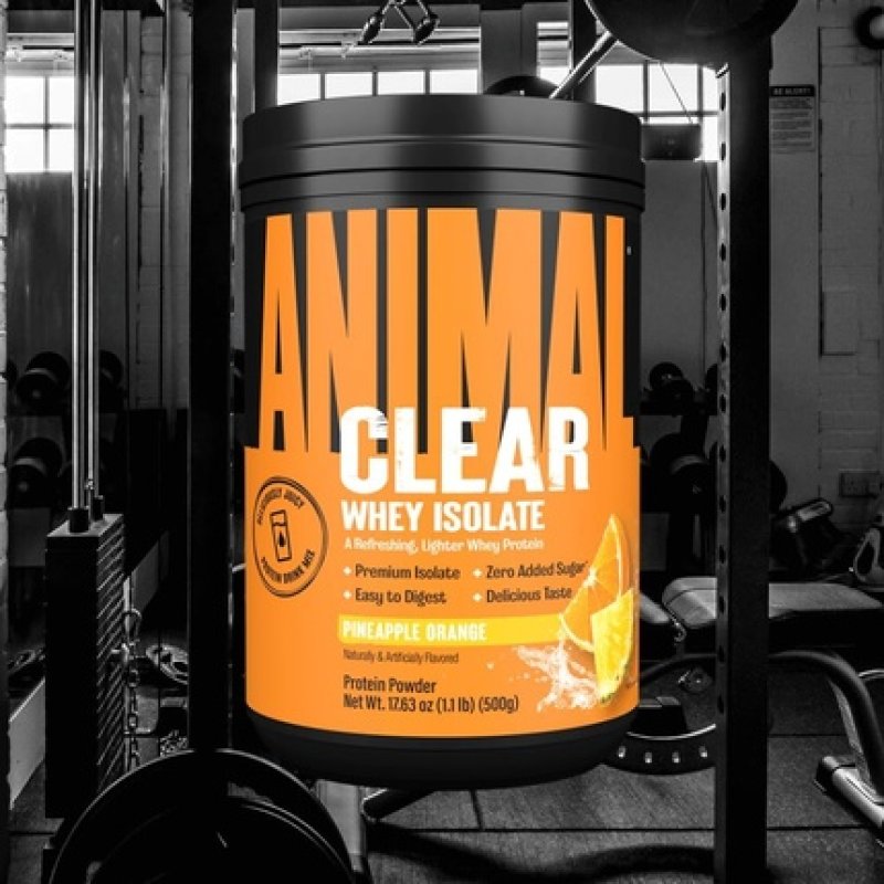 Universal Nutrition Animal Clear Whey Isolate 500g Pineapple Orange Protein