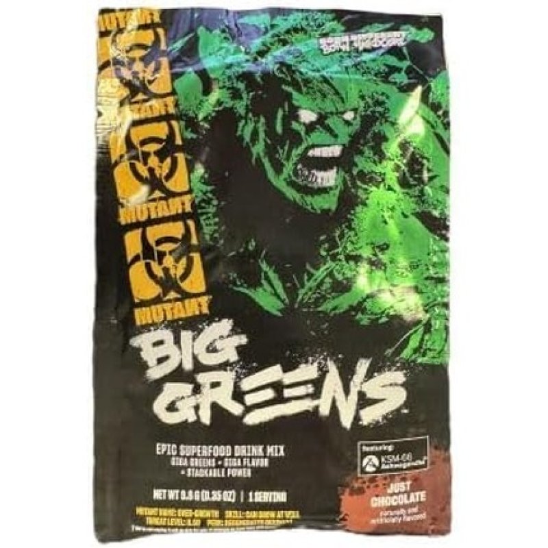 Mutant Big Greens Green Supplement with Over 40 Superfoods - Land & Sea Greens