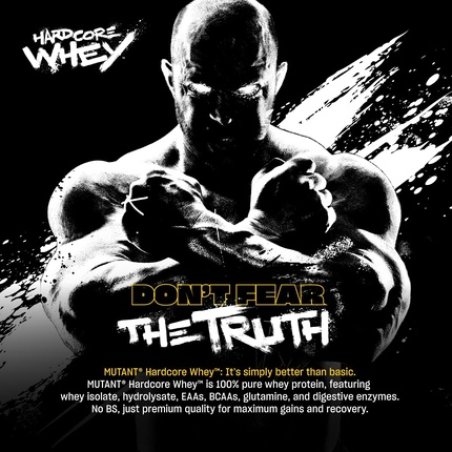 Mutant Hardcore Whey 100% Pure Whey Protein 24g Fast Digesting