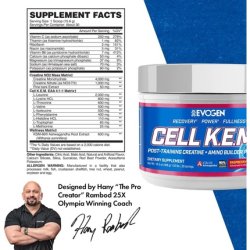 Evogen Cell Kem PR V2 Reformulated Post Workout Recovery Powder & Muscle Support