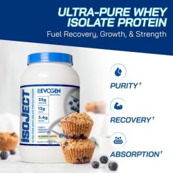 Evogen Isoject Whey Protein Isolate Ultrapure Protein Powder