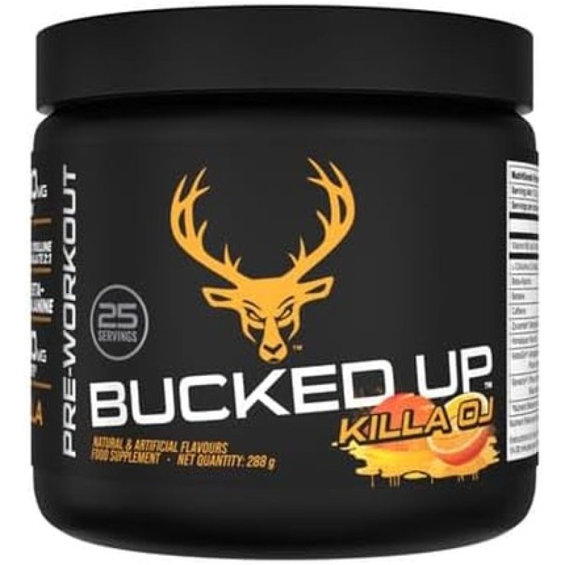 Bucked Up Pre-Training Powder Performance Supplement with Citrulline Malate