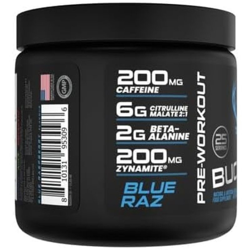 Bucked Up Pre-Training Powder Performance Supplement with Beta-Alanine