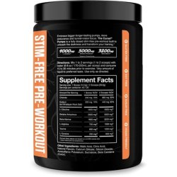 Jnx Sports The Curse Pump Stim-Free Pre-Workout Peach Mango