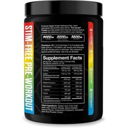 Jnx Sports The Curse Pump Stim-Free Pre-Workout Sour Candy