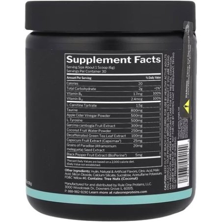 Rule One Lean Mandarin Mango 180g