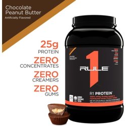 Rule One Proteins R1 Protein 25g Fast-Acting Super-Pure 100% Isolate
