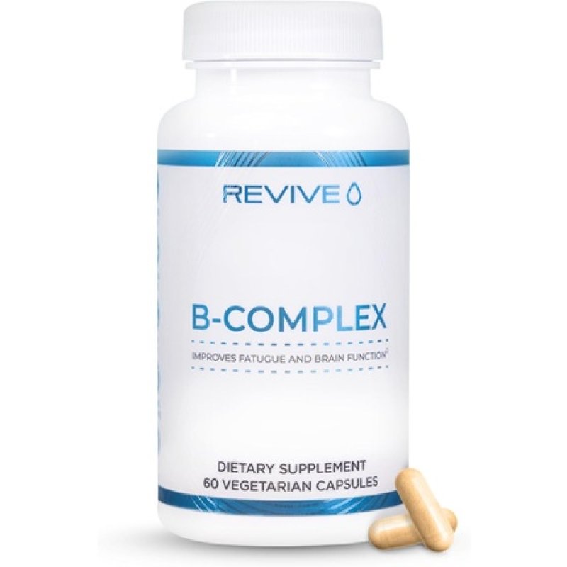 Revive Md Vitamin B Complex Capsules - Supports Heart Health and Immune System