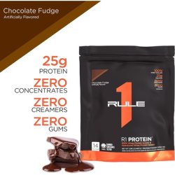 Rule One R1 Protein Chocolate Fudge 448g