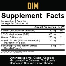 Dim Core Series Dietary Supplement 60 Capsules