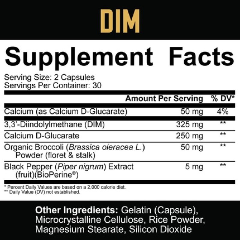 Dim Core Series Dietary Supplement 60 Capsules
