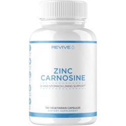 Revive MD Zinc Carnosine GI & Stomach Lining Support 120 Vegetarian Capsules
