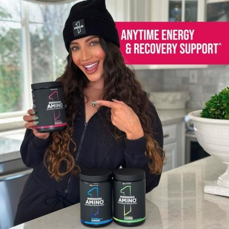 Rule 1 Energized Amino Anytime Energy and Recovery Support with BCAAs