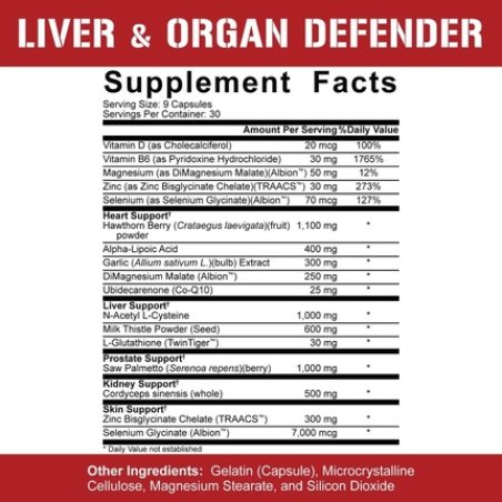 Legendary Series Liver & Organ Defender 270 Capsules