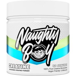 Naughtyboy Micronised Creatine Monohydrate Powder 150g Unflavoured 100% Pure