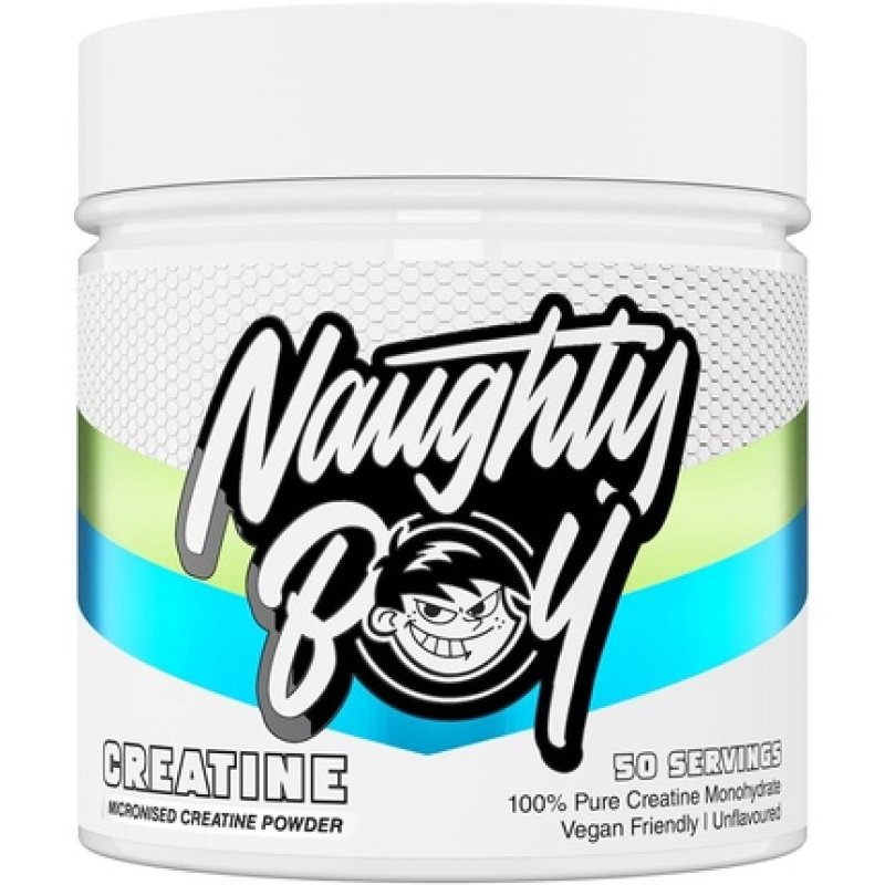 Naughtyboy Micronised Creatine Monohydrate Powder 150g Unflavoured 100% Pure