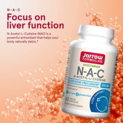 Jarrow Formulas Jarrow N-A-C 500mg 100 Capsules
