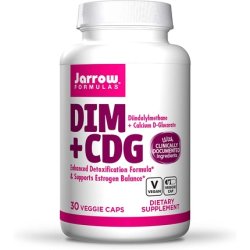 Jarrow Formulas DIM CDG Supports Hormonal Regulation Estrogen & Testosterone Balance 30 Count