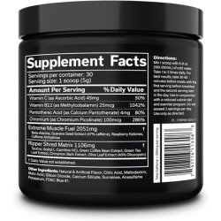 JNX SPORTS The Ripper! Fat Burner Dietary Supplement with Super Thermogenesis, Appetite Control & Extreme Energy Blue