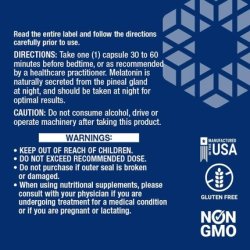 Life Extension Melatonin 300 Mcg Gentle Sleep Support Healthy Circadian