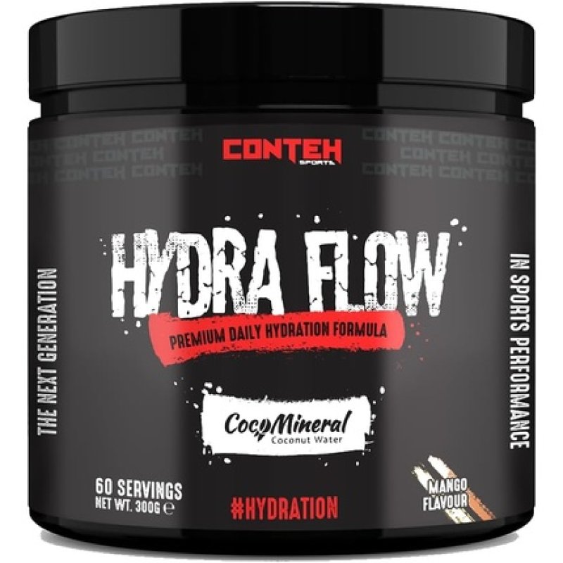 Conteh Sports Hydra Flow Premium Daily Hydration Formula 300g 60 Servings Cola
