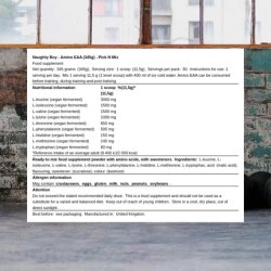 Naughty Boy Amino EAA Pick N Mix 345g
