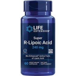 Life Extension Super R-Lipoic Acid 240mg 60 Vegan Capsules