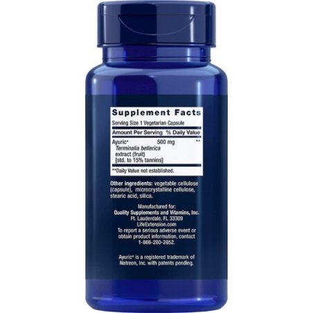 Life Extension Uric Acid Control 60 Veggie Caps