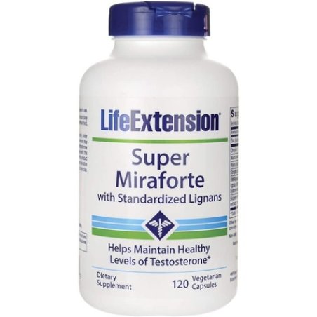 Life Extension Super Miraforte with Standardized Lignans 120 Vegetarian Capsules