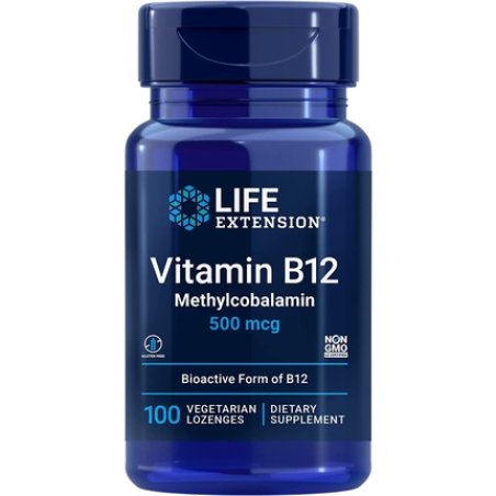 Vitamin B12 500mcg 100 Lozenges