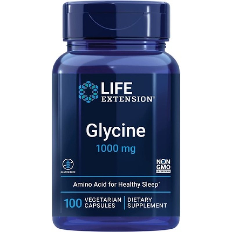 Life Extension Glycine 1000mg Vegan Capsules