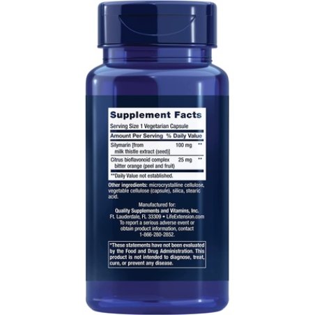 Life Extension Silymarin 100mg 90 vCapsules