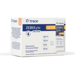 Trace Minerals Zerolyte Drink Mix Powder Supports Hydration and Energy