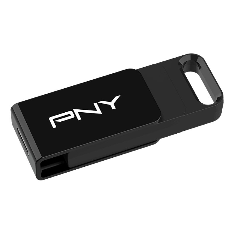 PNY Elite USB flash drive 64 GB USB Type-C 3.2 Gen 1 (3.1 Gen 1) Black