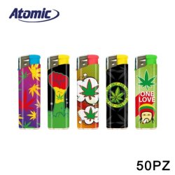 Atomic Lighter F11 Cannabis Pack Of 50