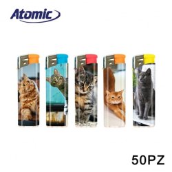 Atomic Lighter F11 Cats Pack Of 50