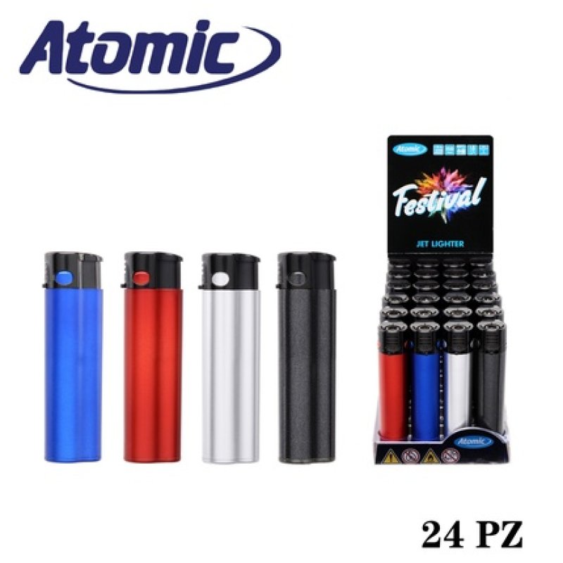 Atomic Turbo Lighter Festival Metallic Pack Of 24