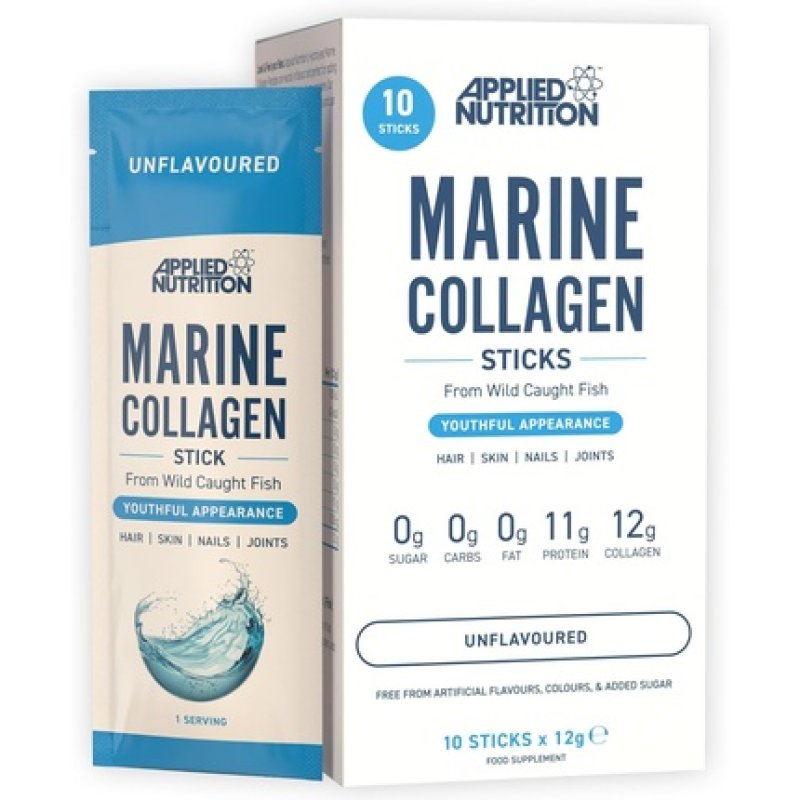 Applied Nutrition Marine Collagen Stick with Vitamin C - Best Collagen Supplement