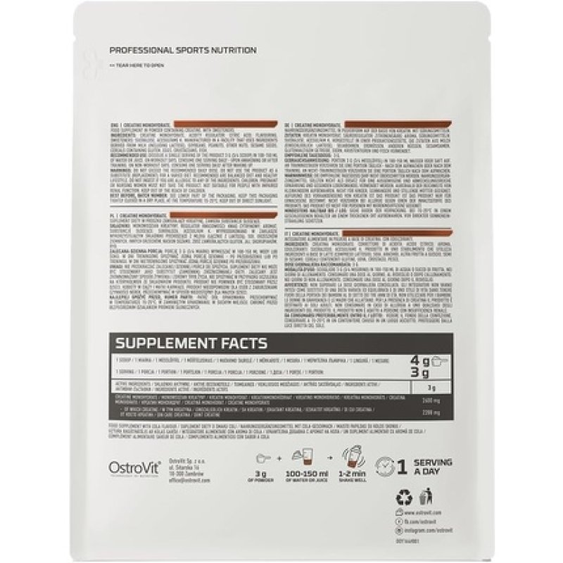 Ostrovit Creatine 300g Cola