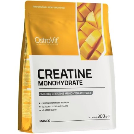 Ostrovit Micronized Creatine Monohydrate Powder 300g Mango