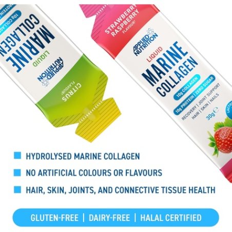 Applied Nutrition Liquid Marine Collagen Gel 10g with Vitamin C