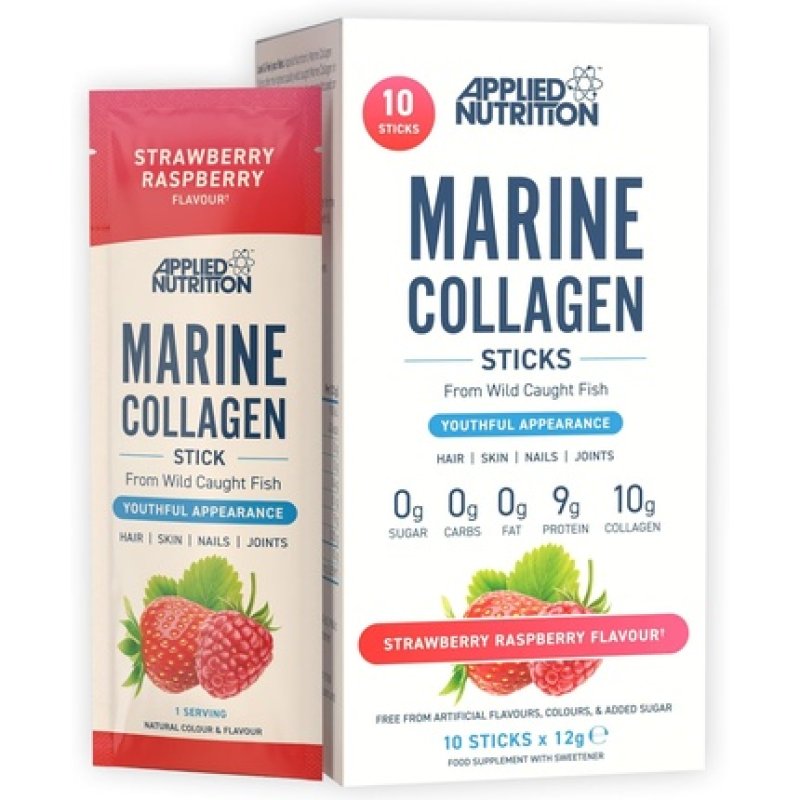 Applied Nutrition Marine Collagen Stick with Vitamin C - Best Collagen Supplement